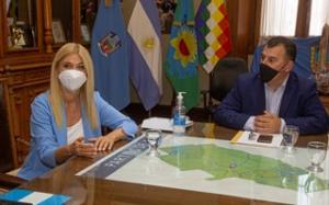 En un encuentro con el intendente Bertellys, la vicegobernadora Magario anunció un importante aporte para el Hospital Pintos